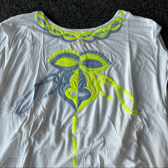 english rose cape long T shirt new - Picture 3 of 6